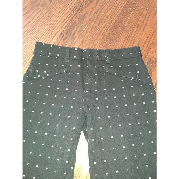 Size 0 Gap Gap For Good Signature Skinny Ankle Pants Black White Mid Rise - Picture 2 of 3
